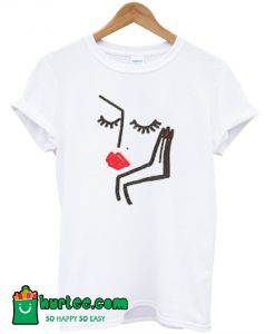 Abstract Face Girl T-Shirt