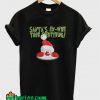 Christmas Grinch Santa Claus T-Shirt