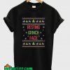 Resting Grinch Face Christmas T-Shirt
