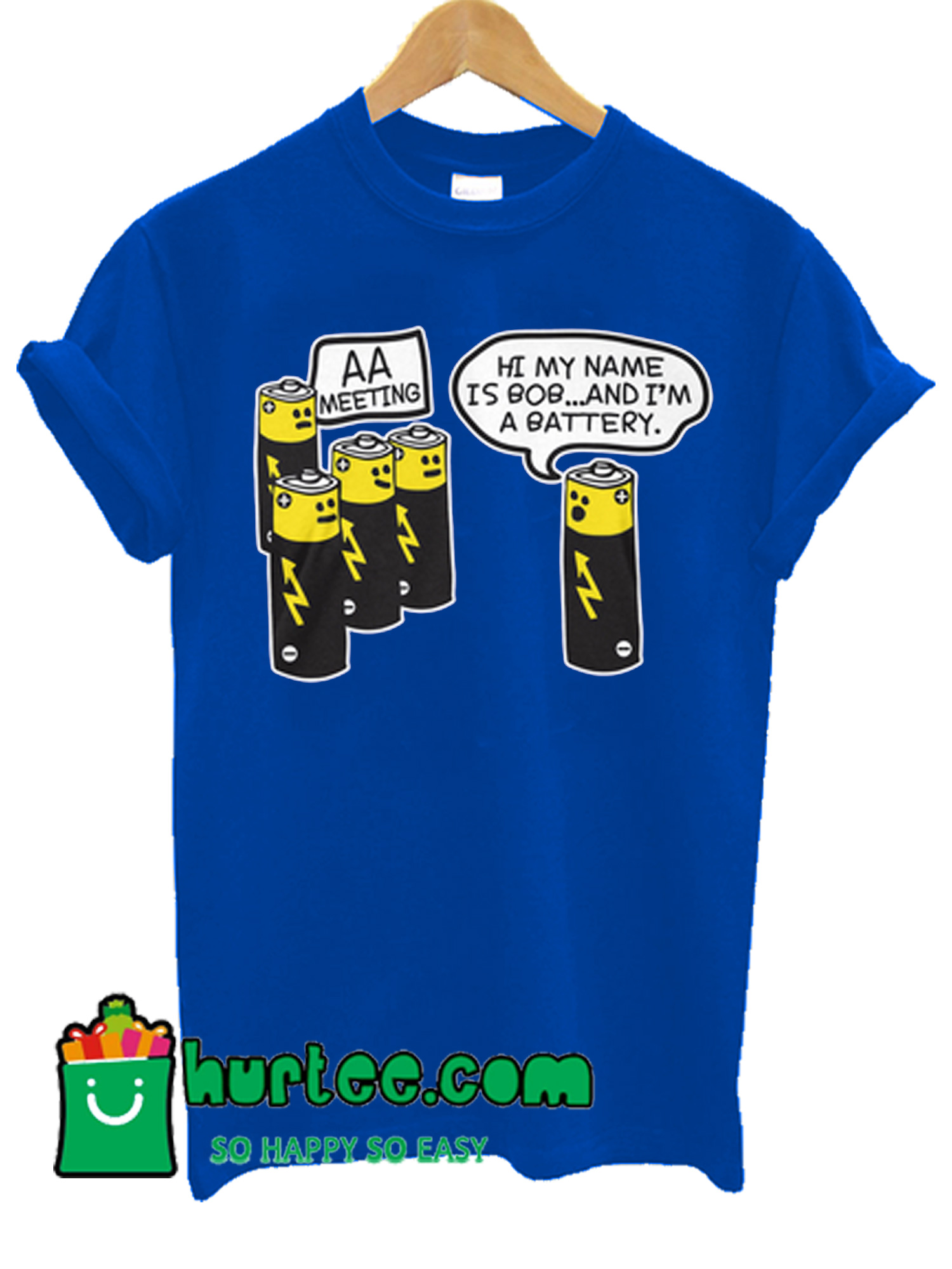 AA Battery Funny T Shirt – www.hurtee.com