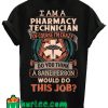 Awesome Pharmacy Technician T Shirt Back
