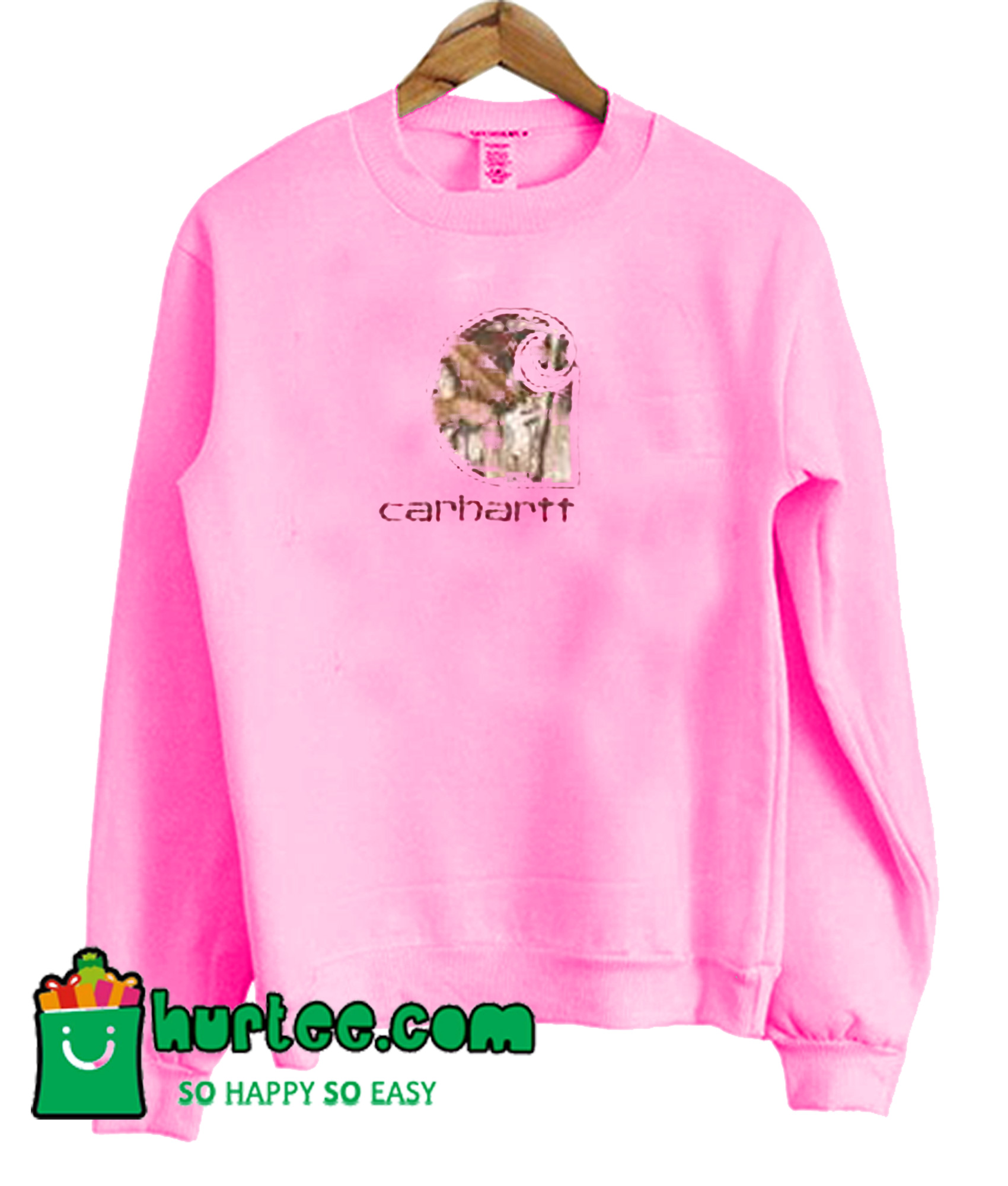 Carhartt Embroidered Camo C Sweatshirt – www.hurtee.com