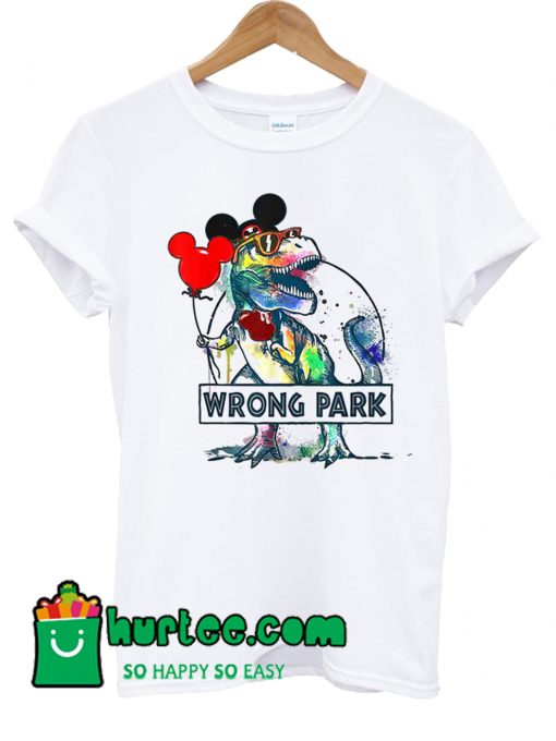 Dinosaur Wrong Park T Shirt