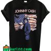 Johnny Cash USA Flag T shirt