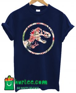 Jurassic Park Floral Unisex T Shirt