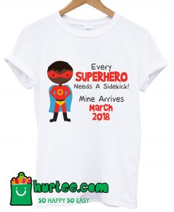 Personalised Superhiro Sidekick Big Brother T ShirtPersonalised Superhiro Sidekick Big Brother T Shirt