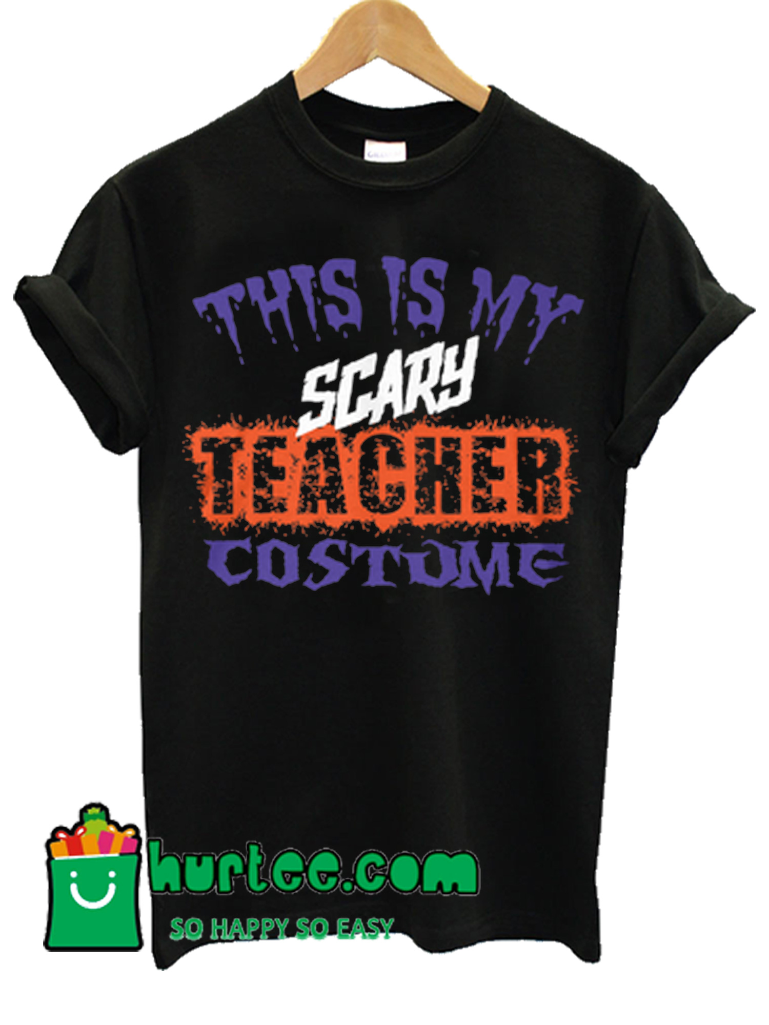 Scary Teacher Halloween Costume T Shirt