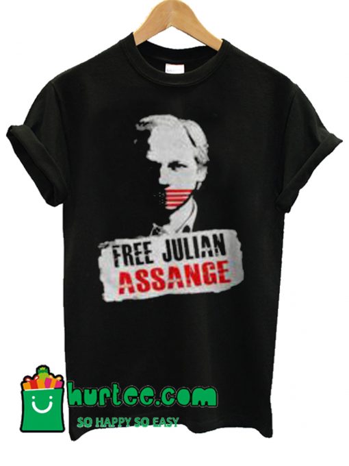 Free Julian Assange T shirt