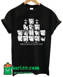 Kingdom Hearts Organization XIII T shirt