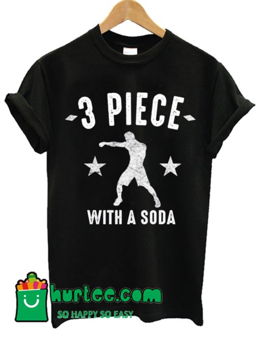 MMA Punch Combination Three Piece With A Soda T shirt