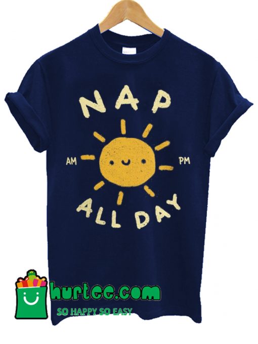 Naps All Day by Luis Romero T shirt