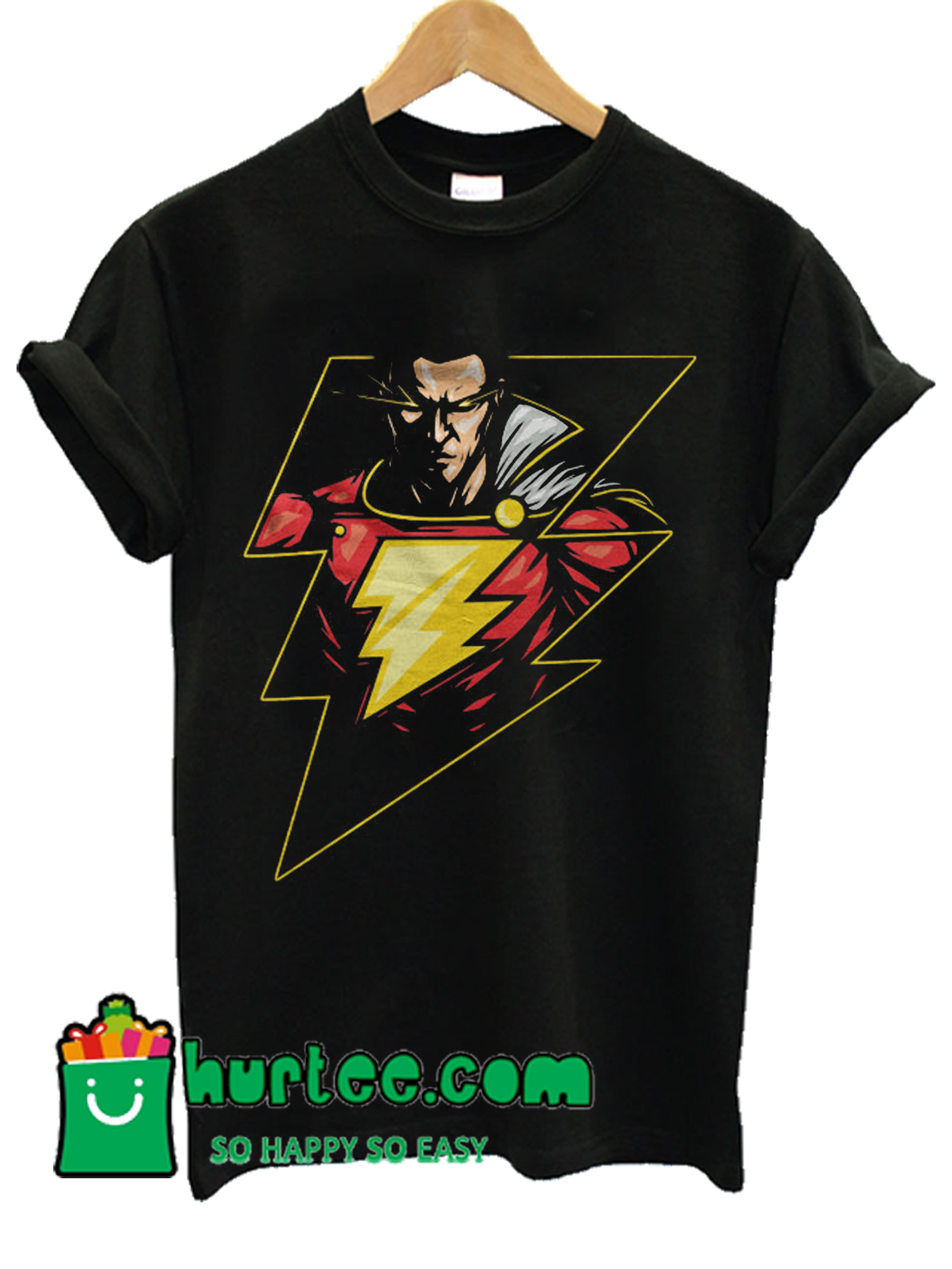 Shazam Black T shirt