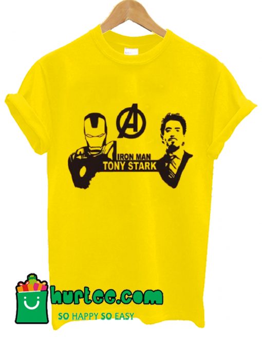 Tony Stark Iron Man T shirt