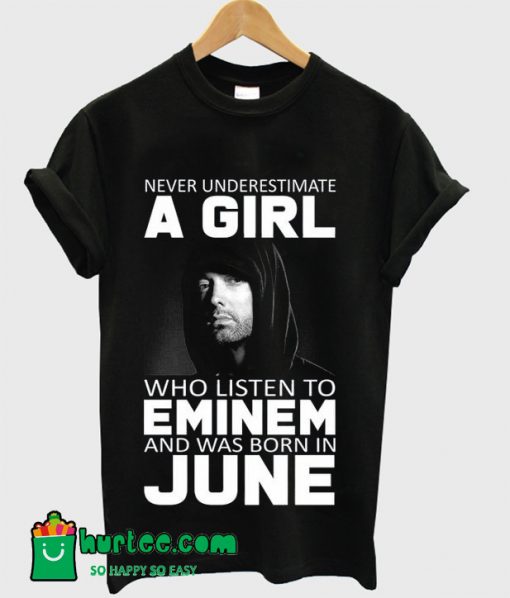Never Underestimate An Oldman Who Listens To Eminem T shirt