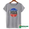 Save Ferris Gray T-Shirt