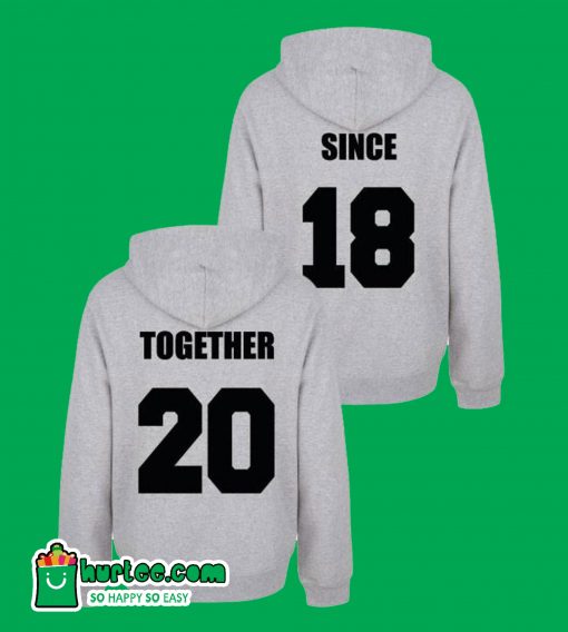 Together Since Couple Hoodie