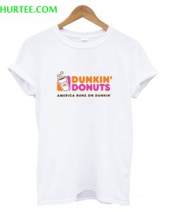 Dunkin Donuts America Runs On Dunkin T-Shirt