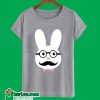Easter Bunny Nerd Costume Ears Glasses Funny T-Shirt