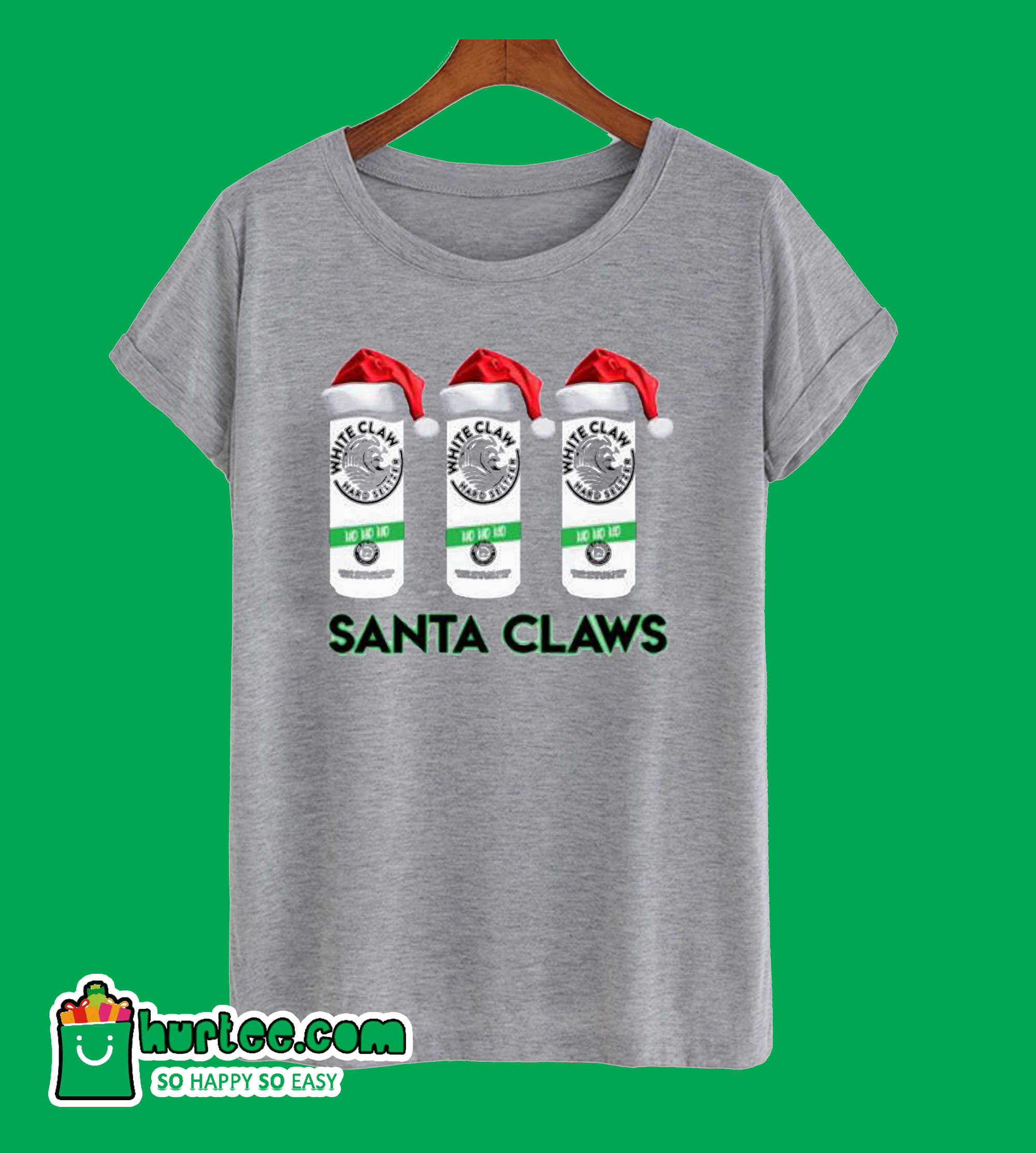 santa claws crab shirt