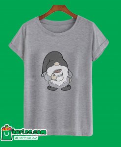 Gnome With Coffee Mug T-Shirt