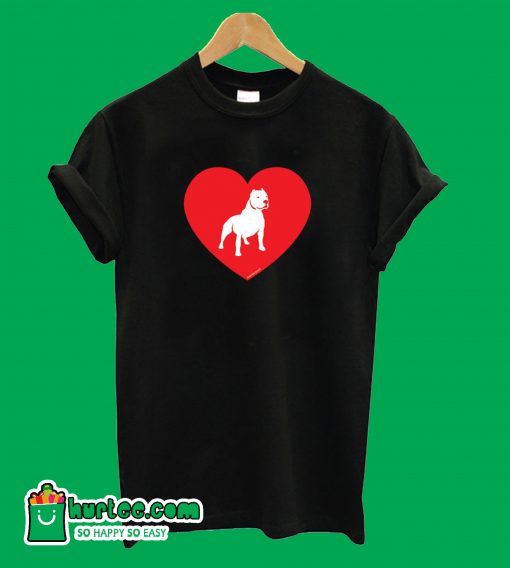 Love Pitbull T-Shirt