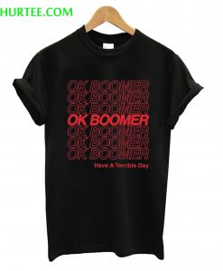 Ok Boomer Black T-Shirt