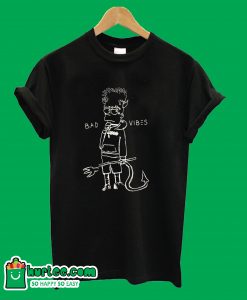 Bad Vibes Bart Simpson T shirt