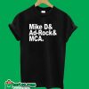 Beastie Boys mca mike d ad-rock T Shirt
