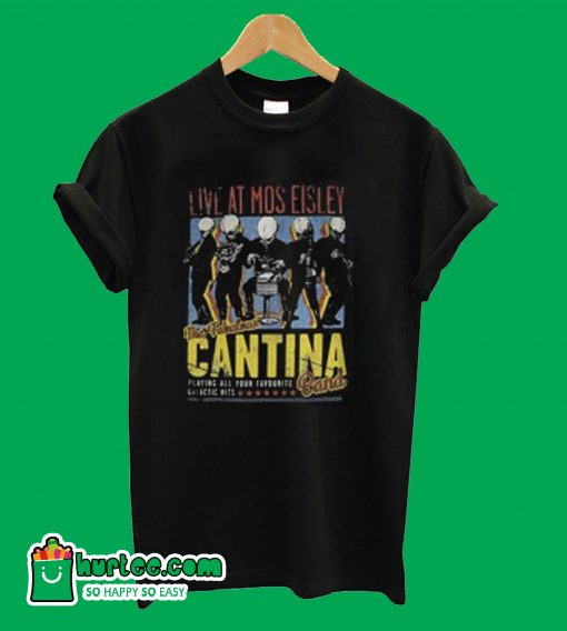Live at Mos Eisley the Fabulous Cantina band T Shirt