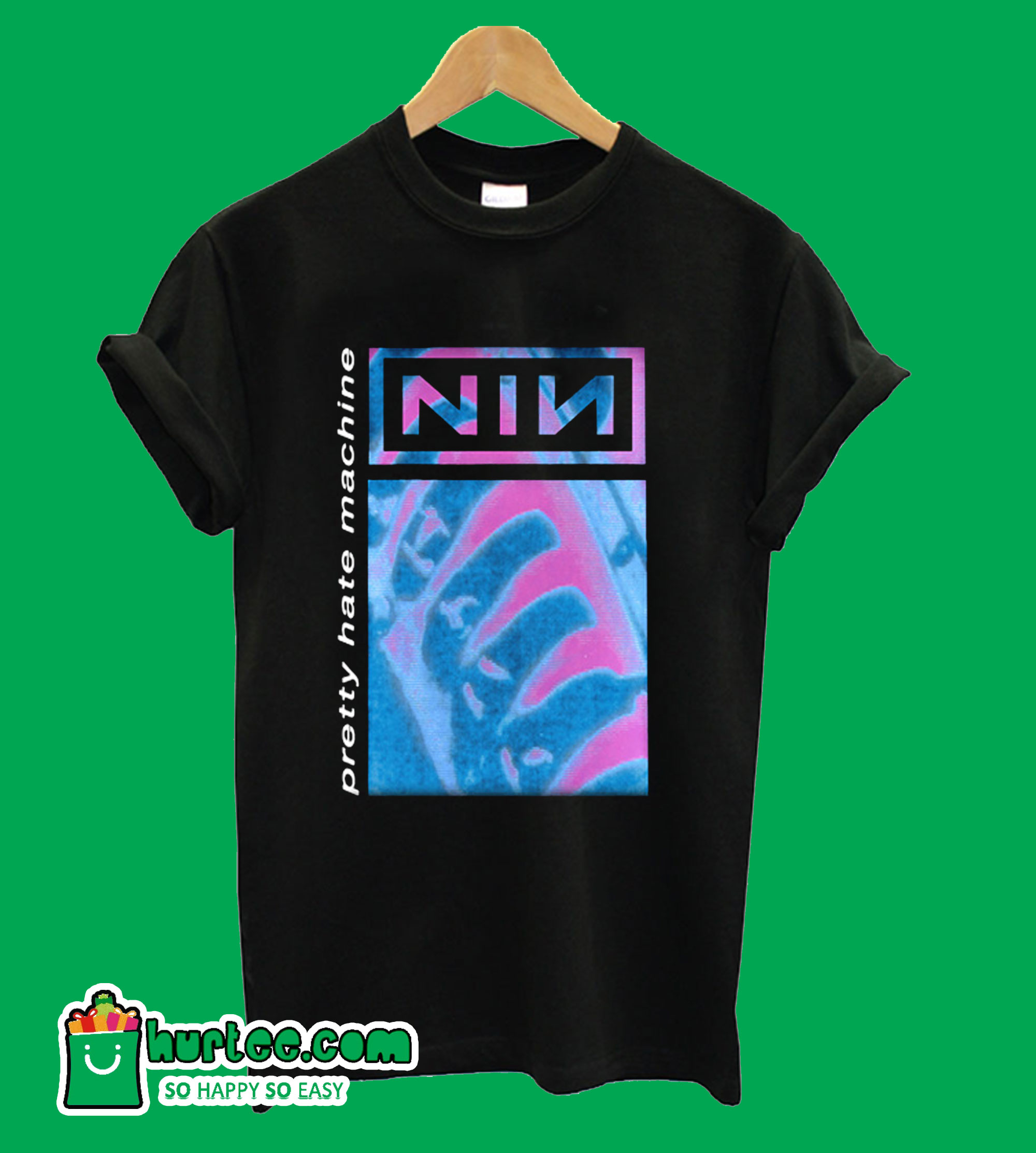 nin pretty hate machine t shirt