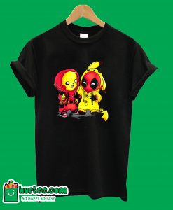 Pikapool Pikachu Deadpool T-Shirt