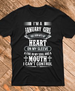I Am A January Woman T Shirt
