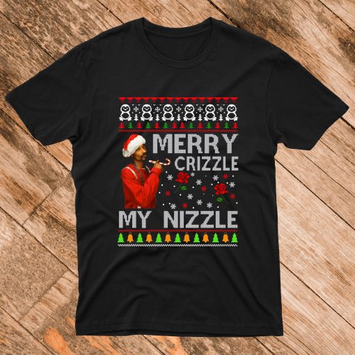 Merry Crizzle Funny Snoop Dogg Christmas T Shirt