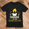 Training To Go Super Saiyan Goku T Shirt