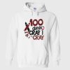 100 days cray cray Hoodie
