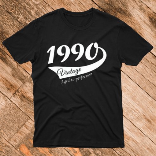 27th Birthday gift for woman or man 1990 T Shirt