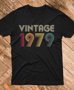 40th Birthday Gift Vintage 1979 T Shirt