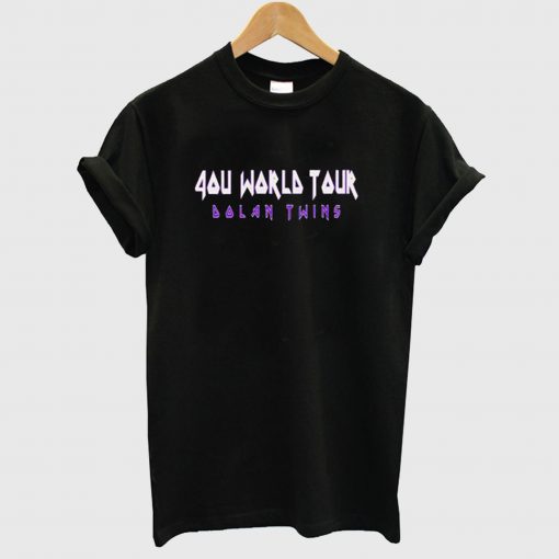 4OU World Tour 2016 Black T Shirt