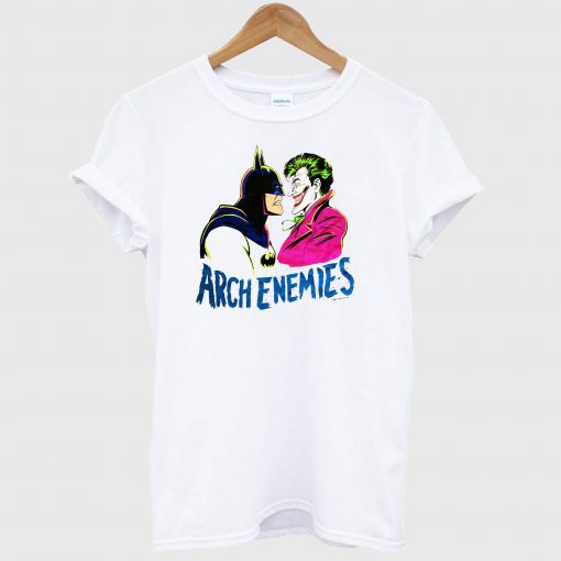 80s Batman The Joker Arch Enemies DC Comics T Shirt