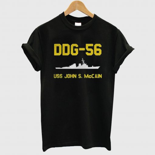 Hot DDG 56 USS John S. McCain T Shirt