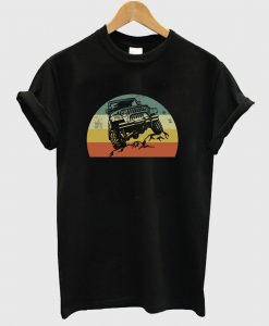 Jeeps Retro 70s Sunset T Shirt