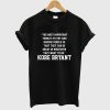 Kobe Bryant Quotes T Shirt