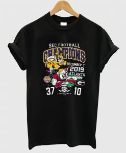 LSU Tigers 2019 SEC Football T Shirt