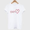 Love Story Je T’aime T Shirt