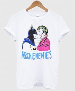 80s Batman The Joker Arch Enemies DC Comics T Shirt