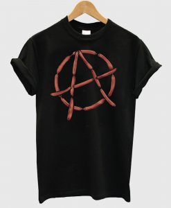 Anarchy Hot Dogs T Shirt
