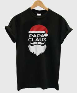 Family Christmas Matching Holiday Papa Claus T Shirt