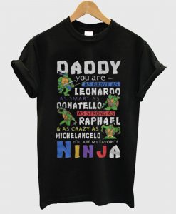 Father’s Day Dad Teenage Mutant Ninja Turtles T Shirt