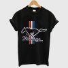 Ford Mustang Classic Stripes T Shirt