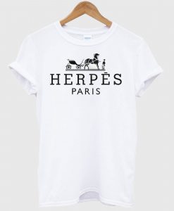 Herpes Parody Hermes Paris T Shirt